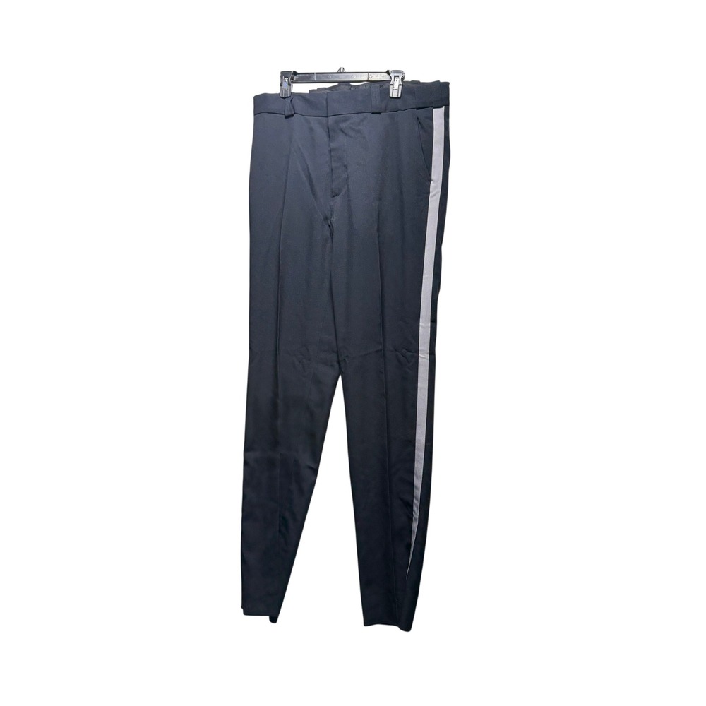 Spiewak SU322I Mens 38 Navy Gray Stripe Corrections Uniform Pants NWT Unhemmed